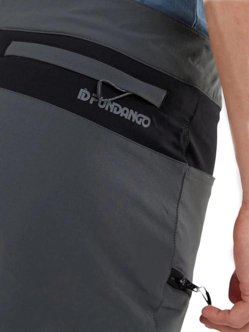 pantaloni scurti pentru drumetii pt. barbati Fundango Roger Trekking Short gri 5
