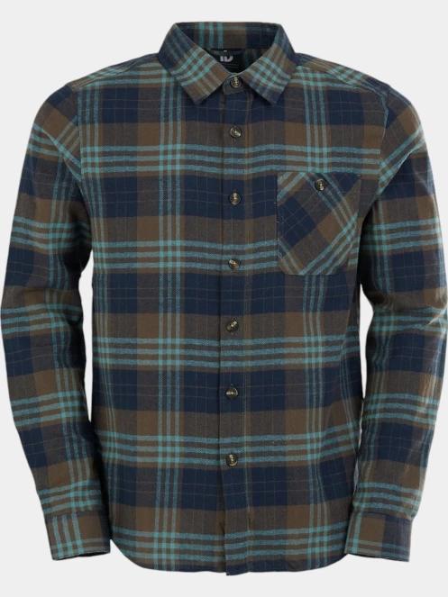 camasa cu maneci lungi pt. barbati Fundango Harris Shirt albastru 8