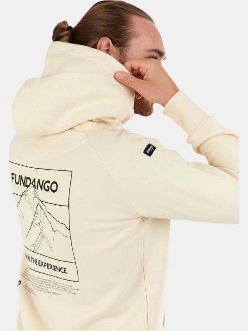 pulover cu gluga pt. barbati Fundango Talis Hooded Sweatshirt nisip 8
