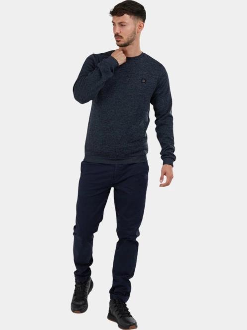 pulover pt. barbati Fundango Randall Pullover albastru inchis 4