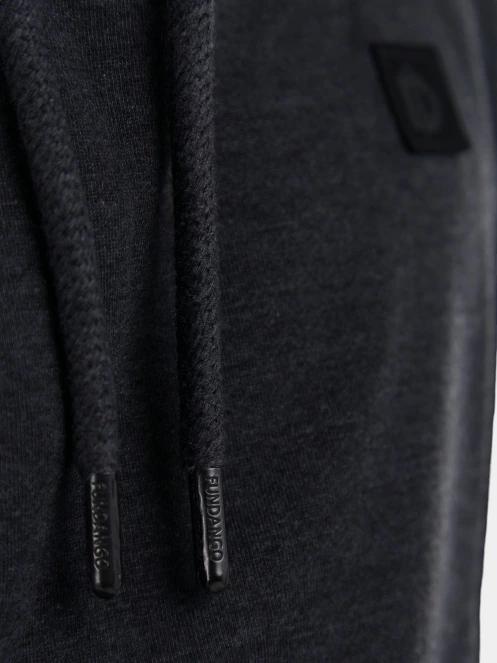 pulover cu gluga pt. barbati Fundango Conor Hooded Sweatshirt negru 7