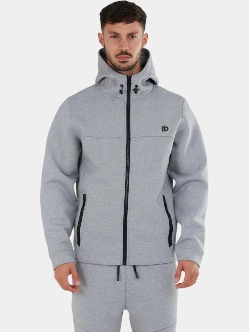 pulover cu gluga pt. barbati Fundango Hamal Tech Hoodie gri 2