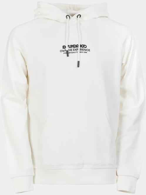 pulover pt. barbati Fundango Kronos Hooded Sweatshirt alb 8