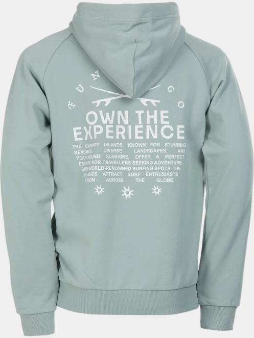 pulover pt. barbati Fundango Kronos Hooded Sweatshirt verde 10