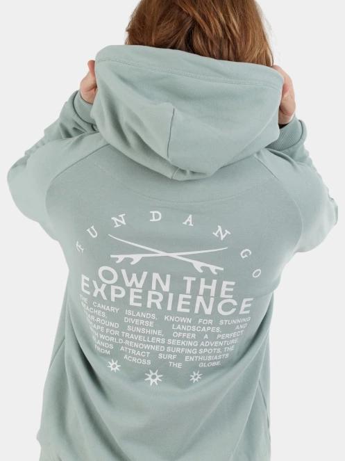 pulover pt. barbati Fundango Kronos Hooded Sweatshirt verde 7