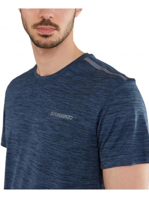 tricou pentru sport, cu maneci scurte pt. barbati Fundango Skeleton Tech-T albastru 5
