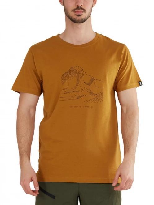 tricou cu maneci scurte pt. barbati Fundango Legend T-shirt galben 2