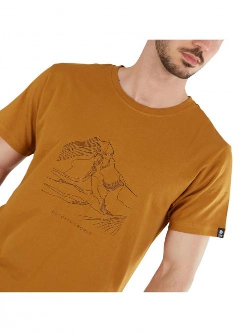 tricou cu maneci scurte pt. barbati Fundango Legend T-shirt galben 5