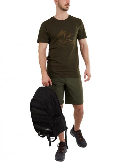 tricou cu maneci scurte pt. barbati Fundango Legend T-shirt oliv 5