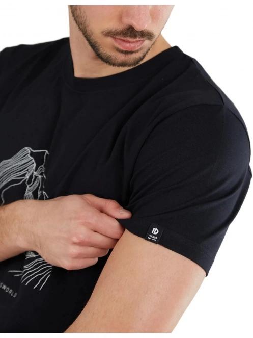 tricou cu maneci scurte pt. barbati Fundango Legend T-shirt negru 6