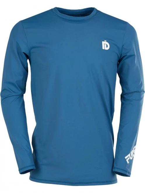 lycra cu maneci lungi pt. barbati Fundango Manado Long Rashguard albastru inchis 7