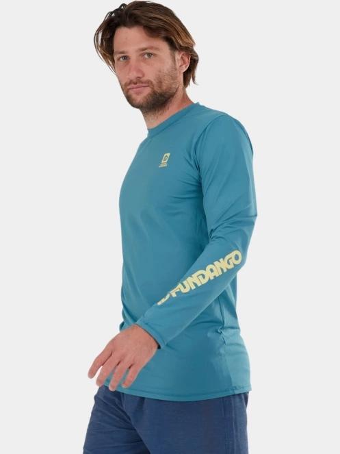 lycra cu maneci lungi pt. barbati Fundango Manado Long II Rashguard verde 2