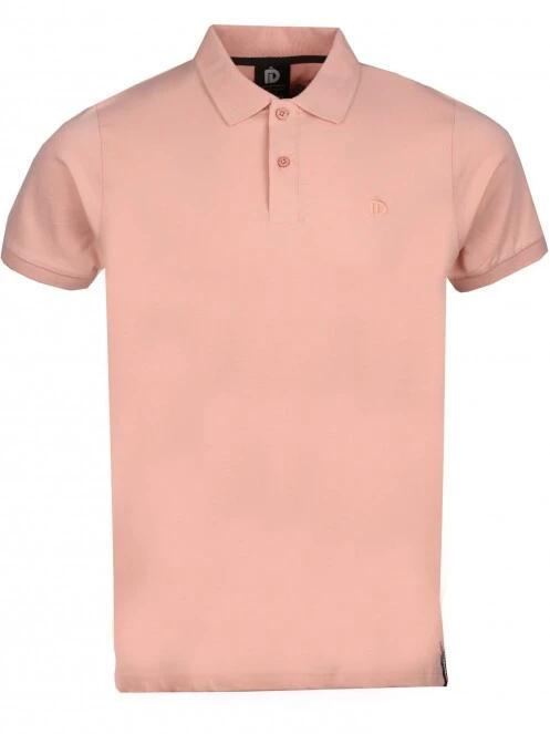 tricou cu guler pt. barbati Fundango Incognito Mono Poloshirt roz 7