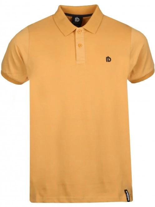 tricou cu guler pt. barbati Fundango Incognito Mono Poloshirt galben 6