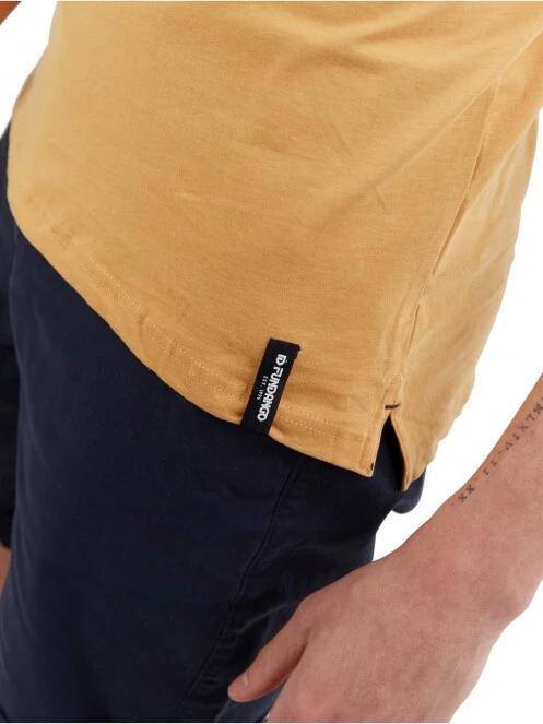 tricou cu guler pt. barbati Fundango Incognito Mono Poloshirt galben 5