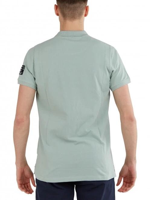 tricou cu guler pt. barbati Fundango Molton Poloshirt verde 3