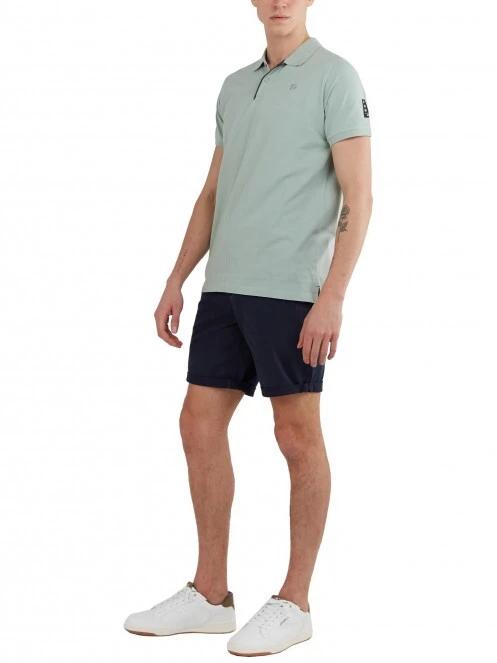 tricou cu guler pt. barbati Fundango Molton Poloshirt verde 4