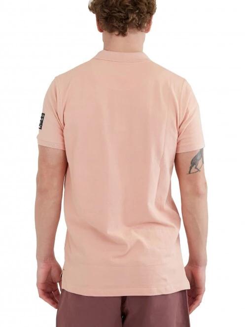 tricou cu guler pt. barbati Fundango Molton Poloshirt roz 3