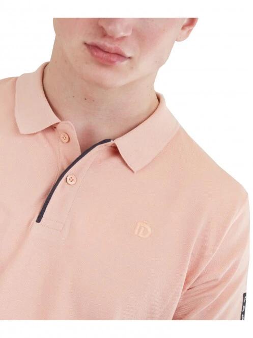 tricou cu guler pt. barbati Fundango Molton Poloshirt roz 6