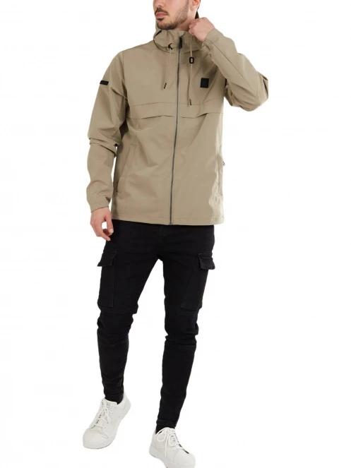 jacheta de primavara pt. barbati Fundango Clayton Casual Jacket nisip 4