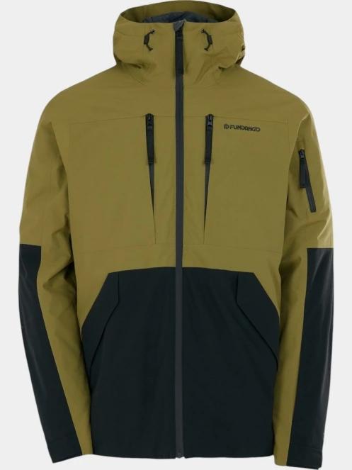 geaca de schi pt. barbati Fundango Baily ECO Allmountain Jacket verde 10