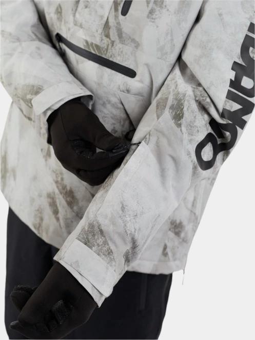 geaca de schi pt. barbati Fundango Tilbury ECO Logo Anorak nisip 8
