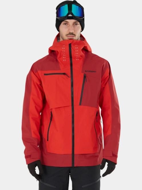 geaca de schi pt. barbati Fundango Manota 3L Shell Jacket rosu 2