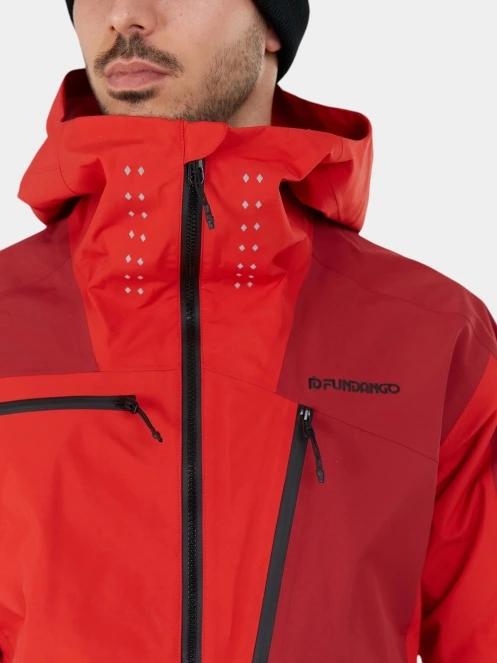 geaca de schi pt. barbati Fundango Manota 3L Shell Jacket rosu 7