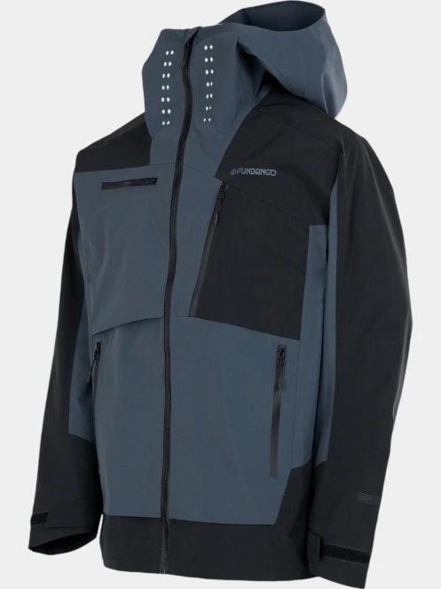 geaca de schi pt. barbati Fundango Manota 3L Shell Jacket gri 12