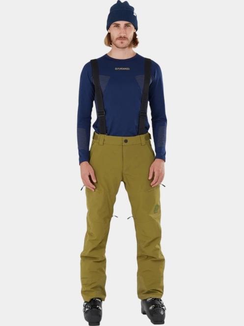 pantaloni de schi pt. barbati Fundango Teak Pants verde 2