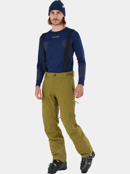 pantaloni de schi pt. barbati Fundango Teak Pants verde 4