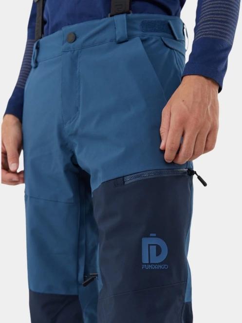 pantaloni de schi pt. barbati Fundango Teak Colourblock Pants albastru 6