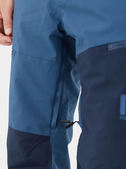 pantaloni de schi pt. barbati Fundango Teak Colourblock Pants albastru 7