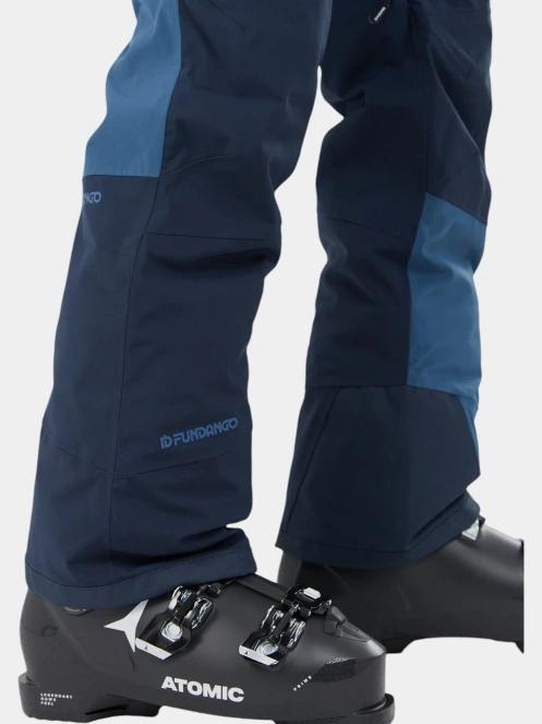 pantaloni de schi pt. barbati Fundango Teak Colourblock Pants albastru 8