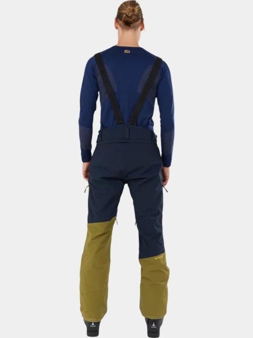 pantaloni de schi pt. barbati Fundango Teak Colourblock Pants verde 3