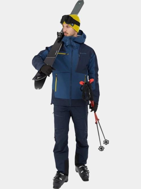 pantaloni pt. barbati Fundango Artane 3L Shell Pants albastru inchis 5
