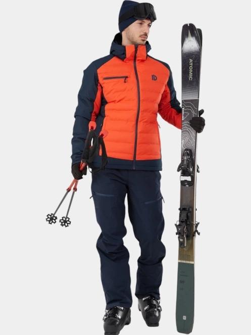 pantaloni de schi pt. barbati Fundango Mugo Fullzip Pants albastru inchis 5