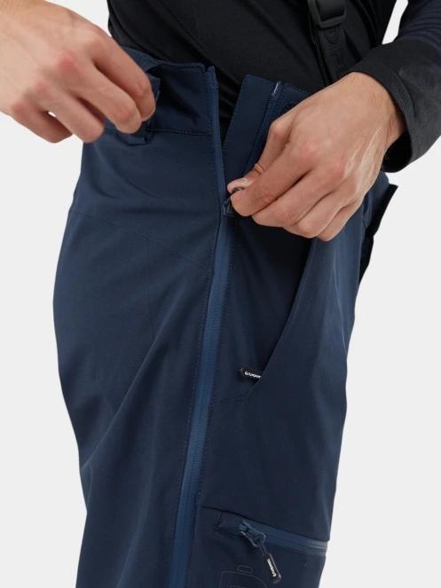 pantaloni de schi pt. barbati Fundango Mugo Fullzip Pants albastru inchis 6