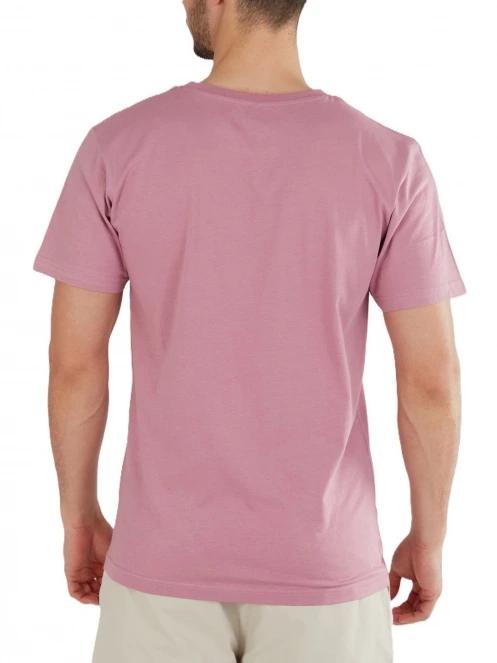 tricou cu maneci scurte pt. barbati Fundango Basic-T Logo 04 violet 3