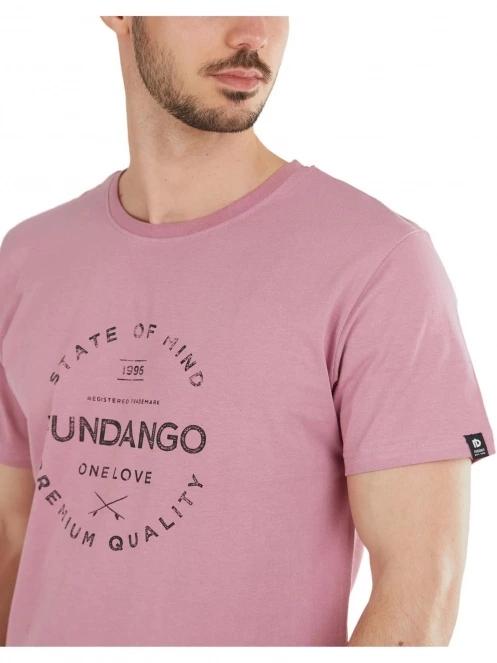 tricou cu maneci scurte pt. barbati Fundango Basic-T Logo 04 violet 6