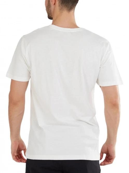 tricou cu maneci scurte pt. barbati Fundango Basic-T Logo 11 alb 3