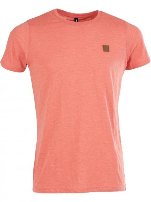 tricou cu maneci scurte pt. barbati Fundango Jaggy Structured T-Shirt roz 6