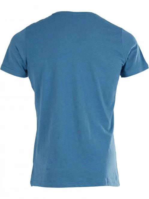 tricou cu maneci scurte pt. barbati Fundango Jaggy Structured T-Shirt albastru 8