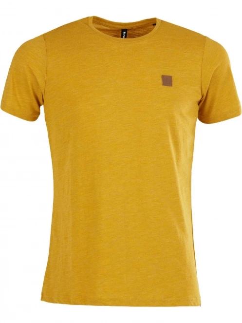 tricou cu maneci scurte pt. barbati Fundango Jaggy Structured T-Shirt galben 7