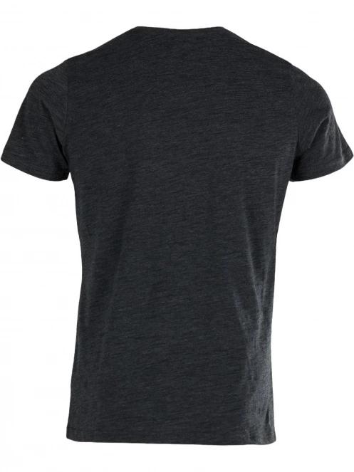 tricou cu maneci scurte pt. barbati Fundango Jaggy Structured T-Shirt negru 8