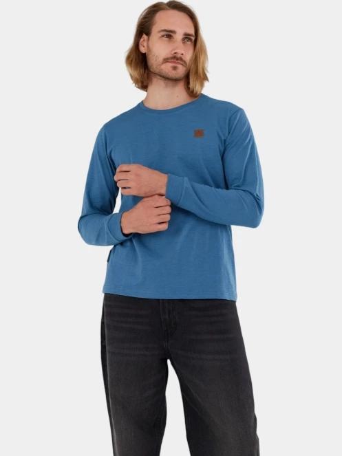 tricou cu maneci lungi pt. barbati Fundango Justin Longsleeve T-shirt albastru 5