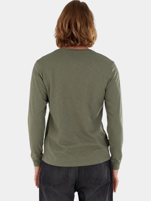 tricou cu maneci lungi pt. barbati Fundango Justin Longsleeve T-shirt verde 3