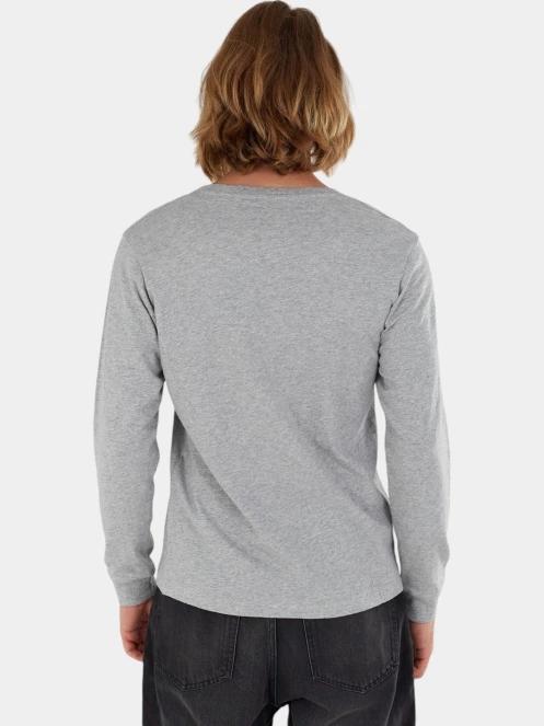 tricou cu maneci lungi pt. barbati Fundango Justin Longsleeve T-shirt gri 3
