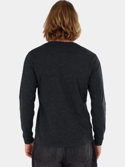 tricou cu maneci lungi pt. barbati Fundango Justin Longsleeve T-shirt negru 3