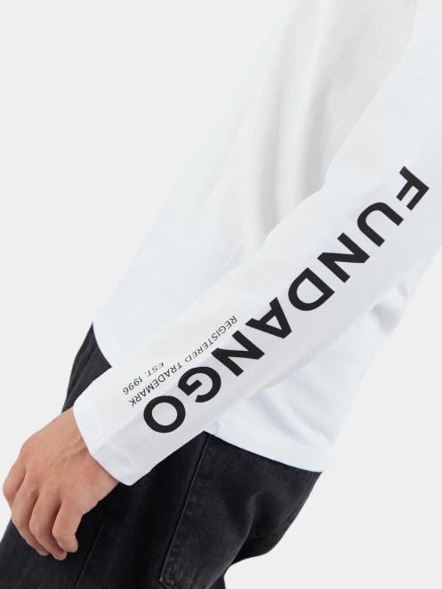 tricou cu maneci lungi pt. barbati Fundango Long-T Longsleeve T-shirt alb 6
